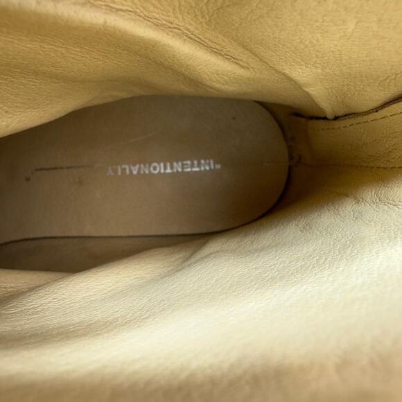 Intentionally Speed Plataform Leather Platform Ankle Boots Brown Size 39 US 8.5 - Picture 9 of 11